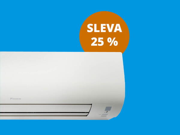 Pořiďte si klimatizaci Daikin s 25% slevou